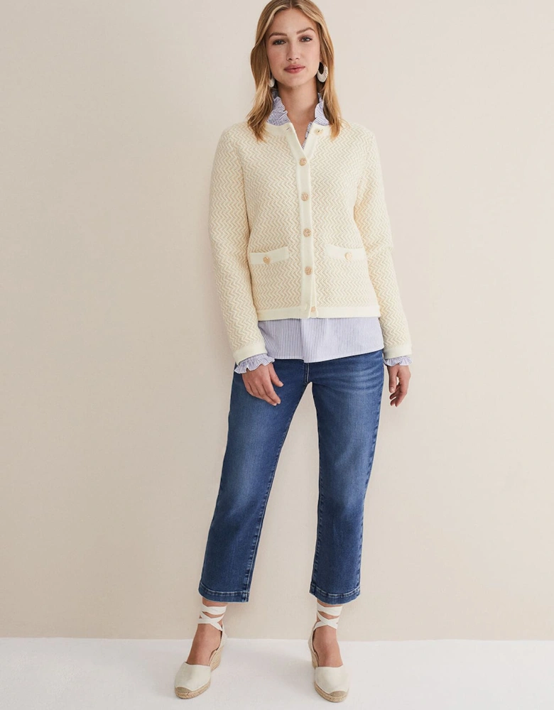 Cove Ribbed Cropped Jacket