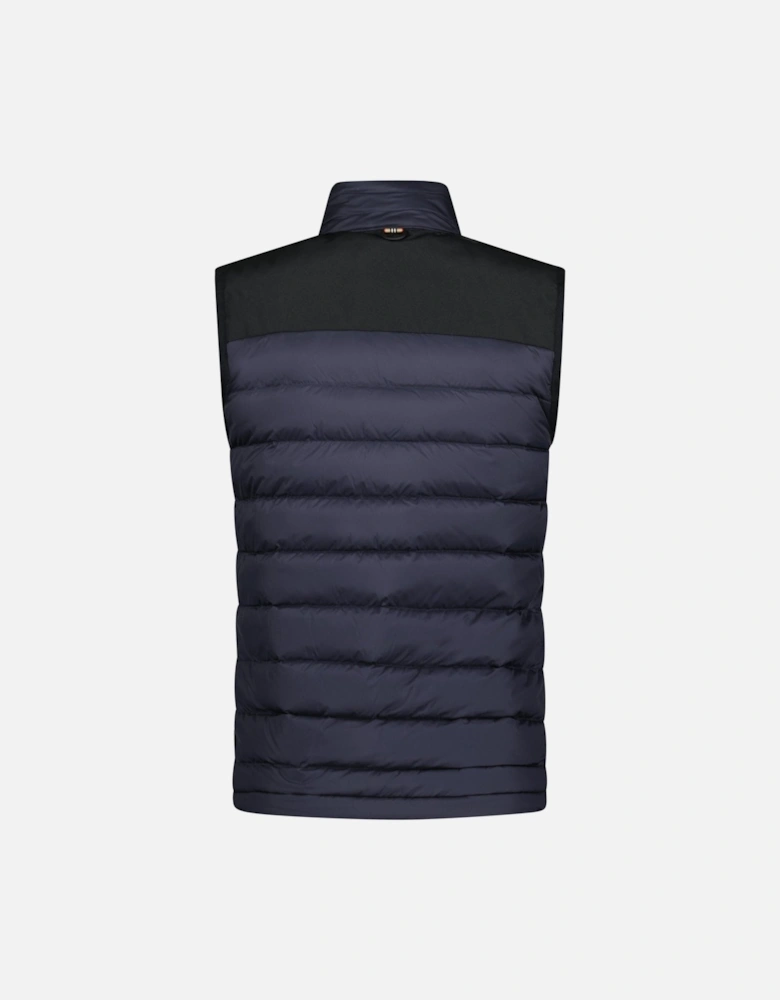 'Bracken' Down Gilet Navy