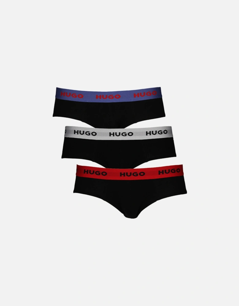 3-Pack Briefs, Black