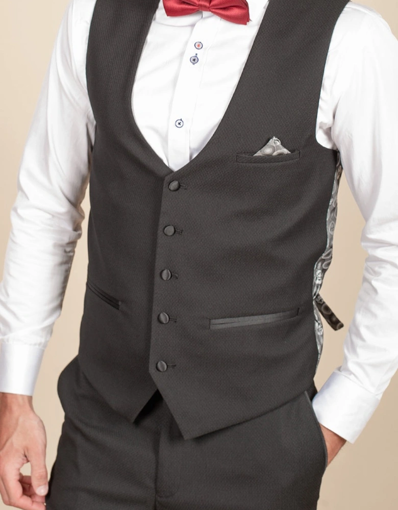 Dalton Waistcoat - Black