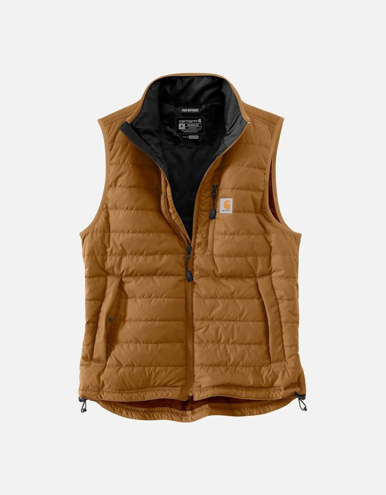 Carhartt Mens Gilliam Nylon Polyester Insulated Vest Gilet Bodywarmer