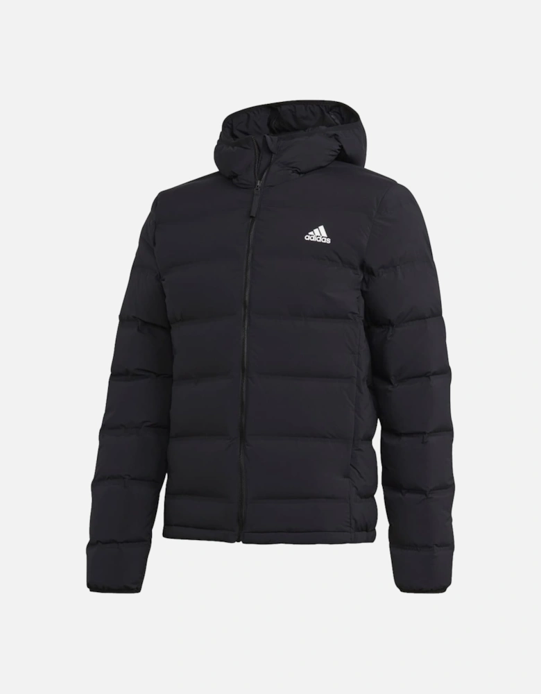 Helionic Stretch Hooded Down Jacket