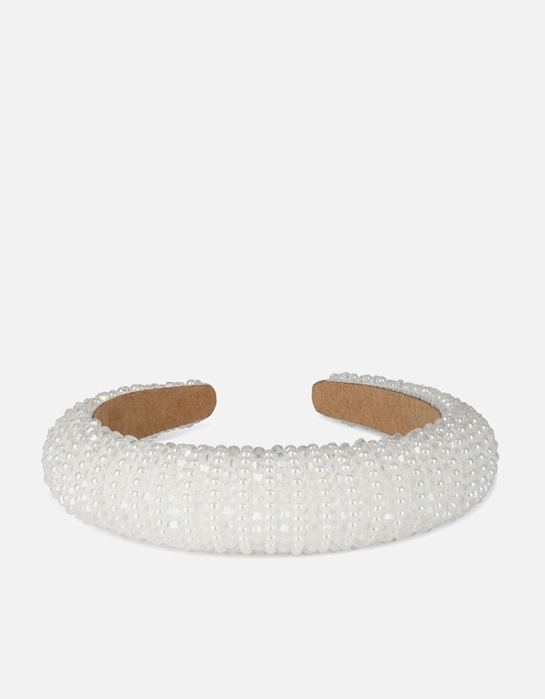 Mixed Faux Pearl Headband