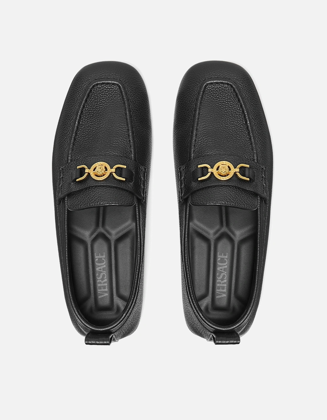 Biggie Leather Loafers Black