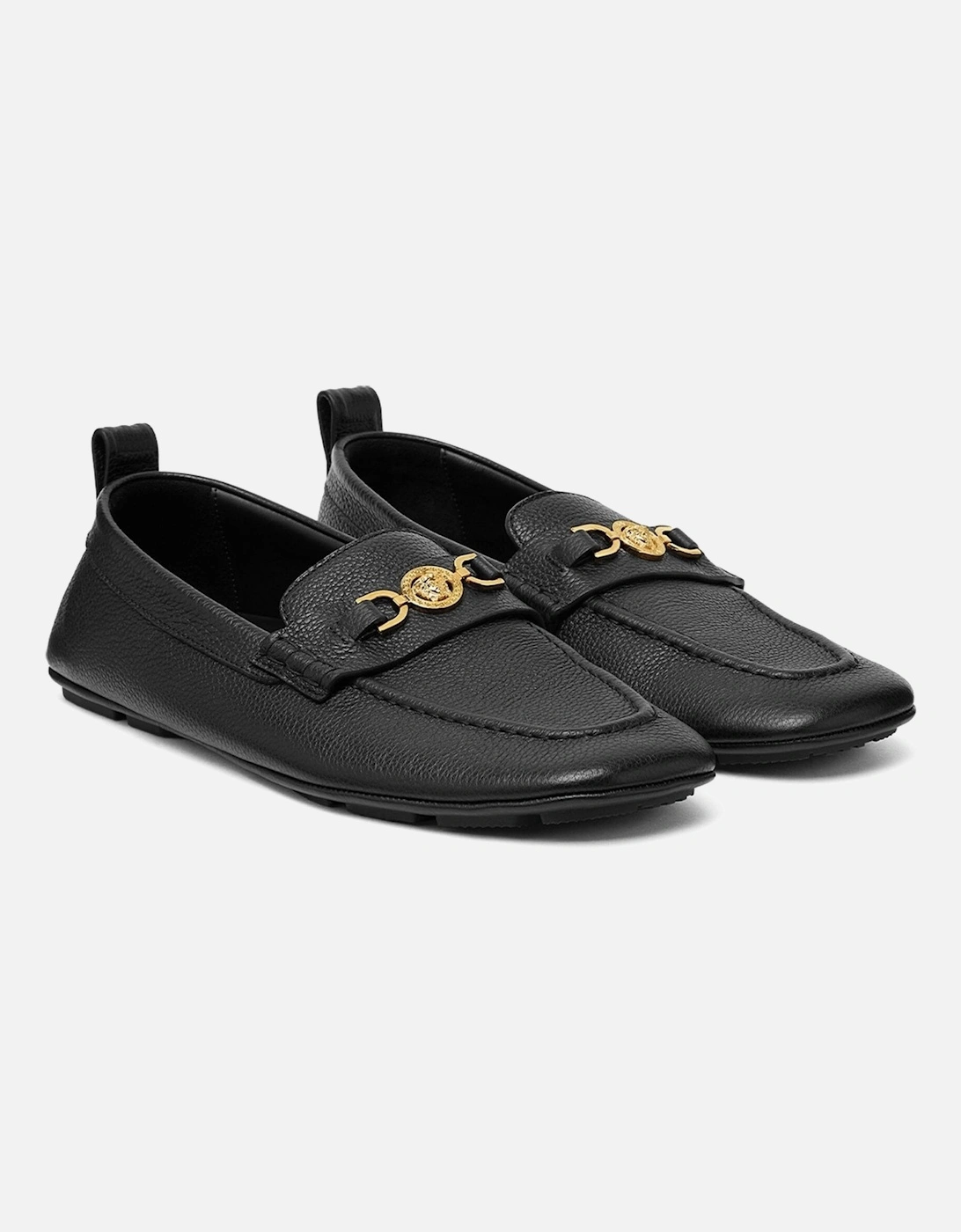 Biggie Leather Loafers Black