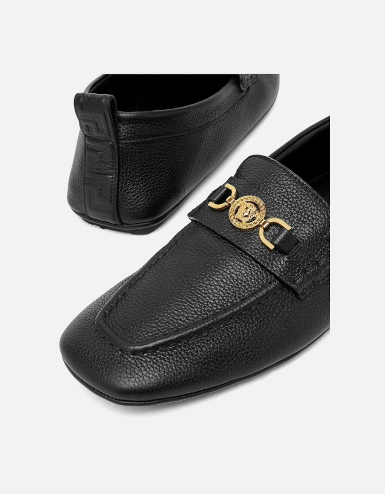 Biggie Leather Loafers Black