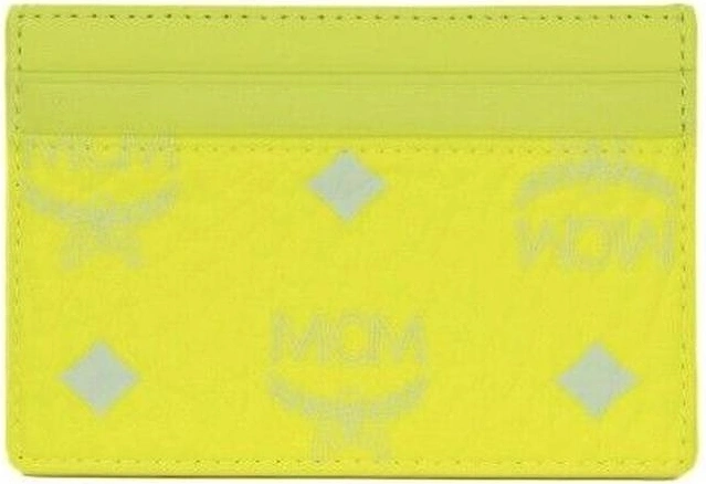 Visetos Card Holder Neon Yellow Women Bags