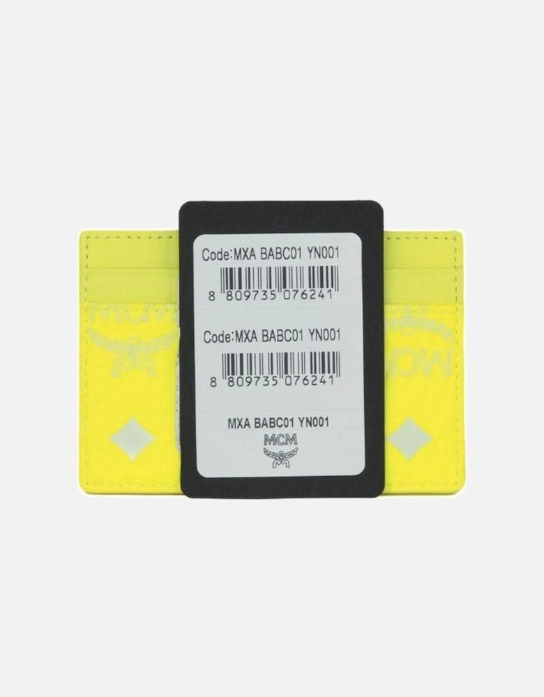 Visetos Card Holder Neon Yellow Women Bags
