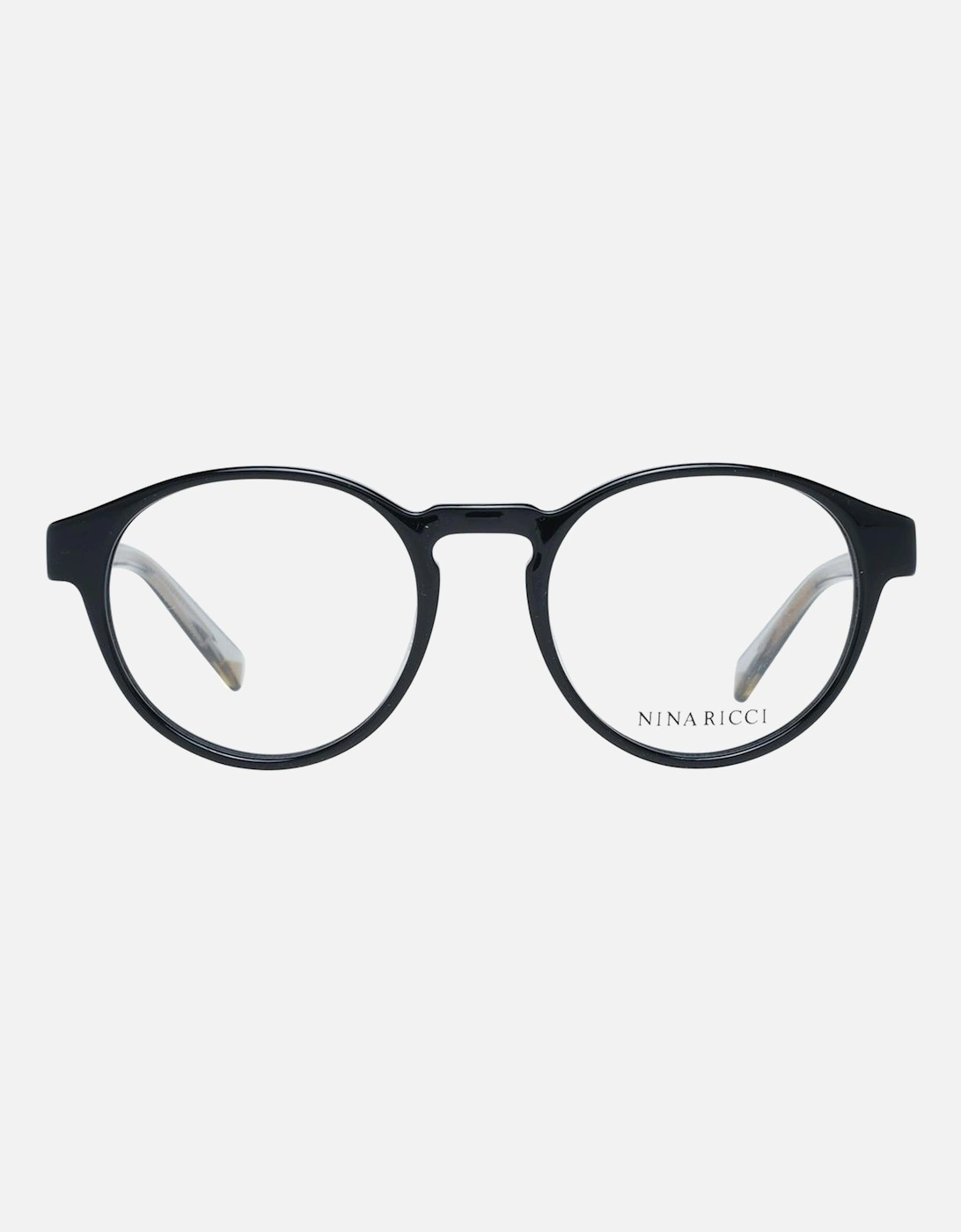 Black Plastic Frame Spring Hinge Sunglasses Women