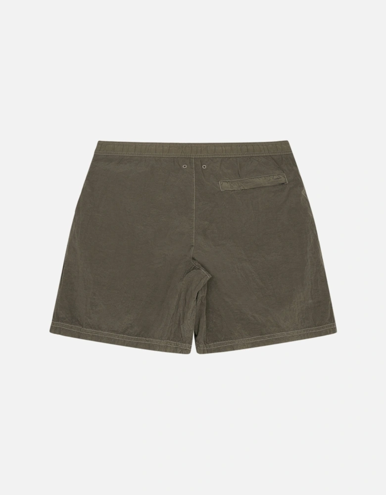 Compass Patch S0043 Swimshorts Khaki