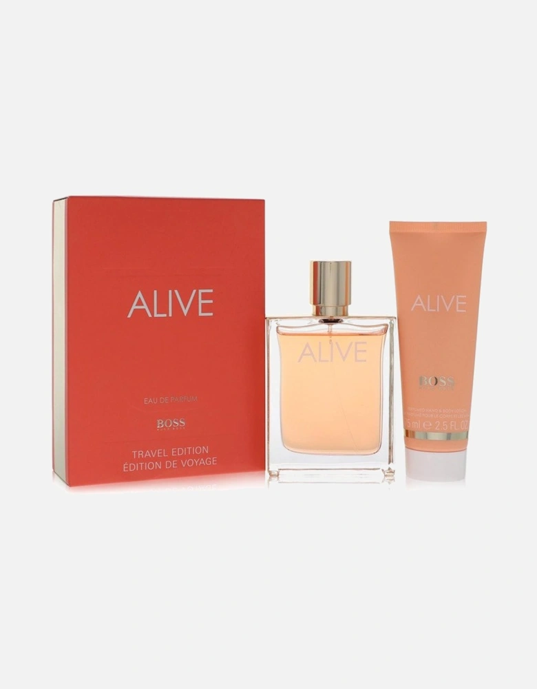 Boss Alive by Gift Set -- for Women - Plum Apple Black Currant Vanilla
