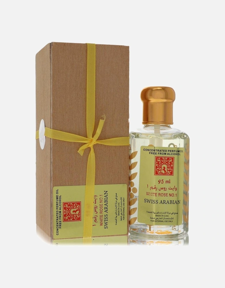 White Rose No 1 by Concentrated Perfume Oil Free From Alcohol (Unisex)