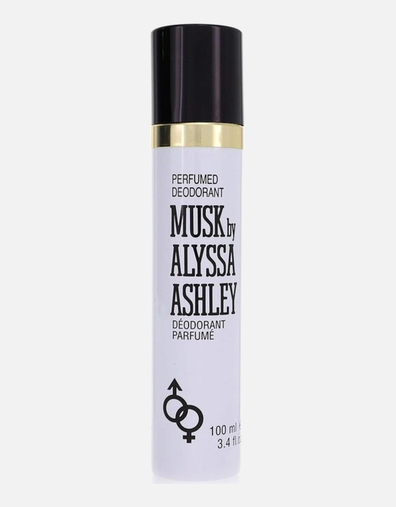 Alyssa Ashley Musk by Deodorant Spray 3.4 oz for Women