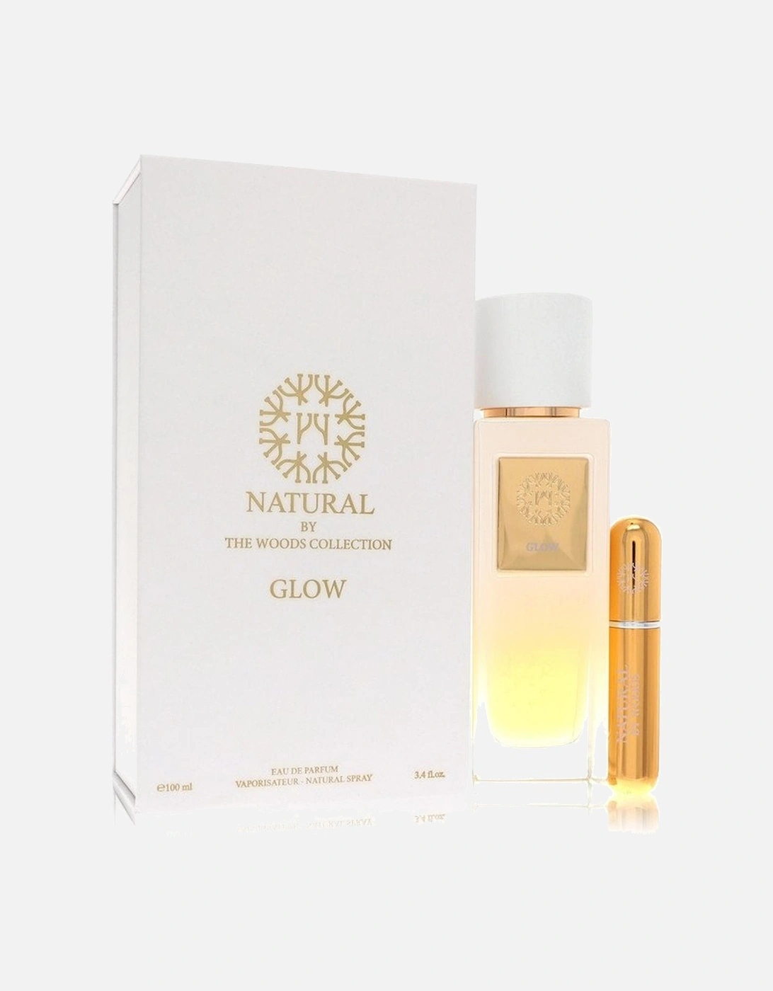 Natural Glow by Eau De Parfum Spray (Unisex) With Mini Refillable, 2 of 1