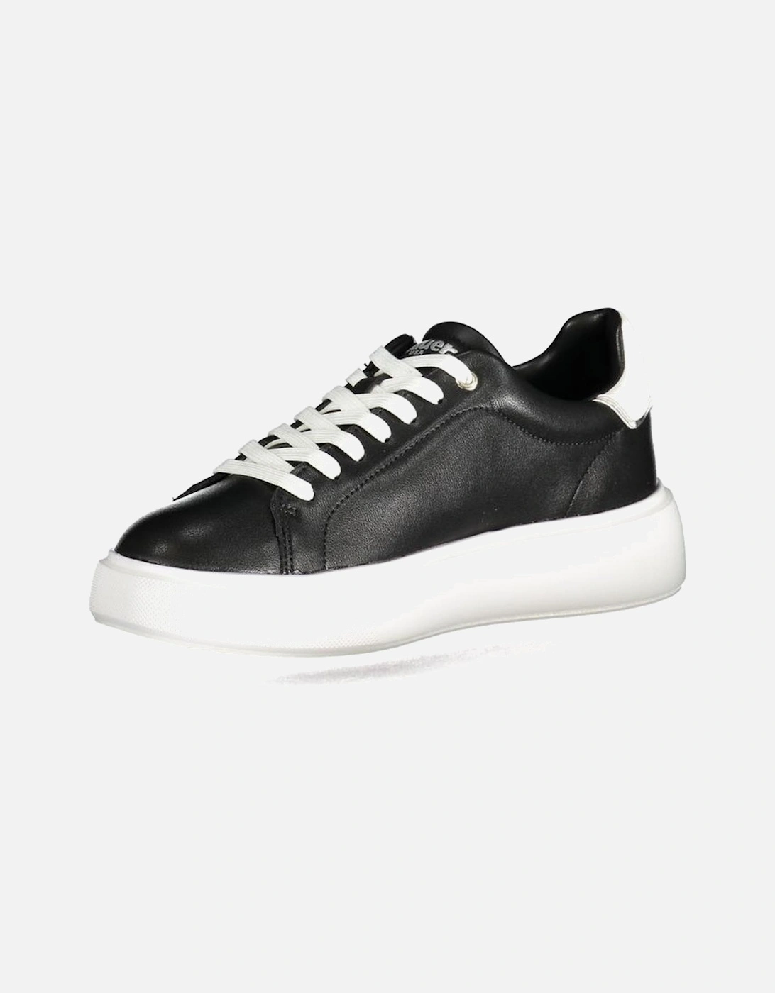 Black Polyester Sneaker Women