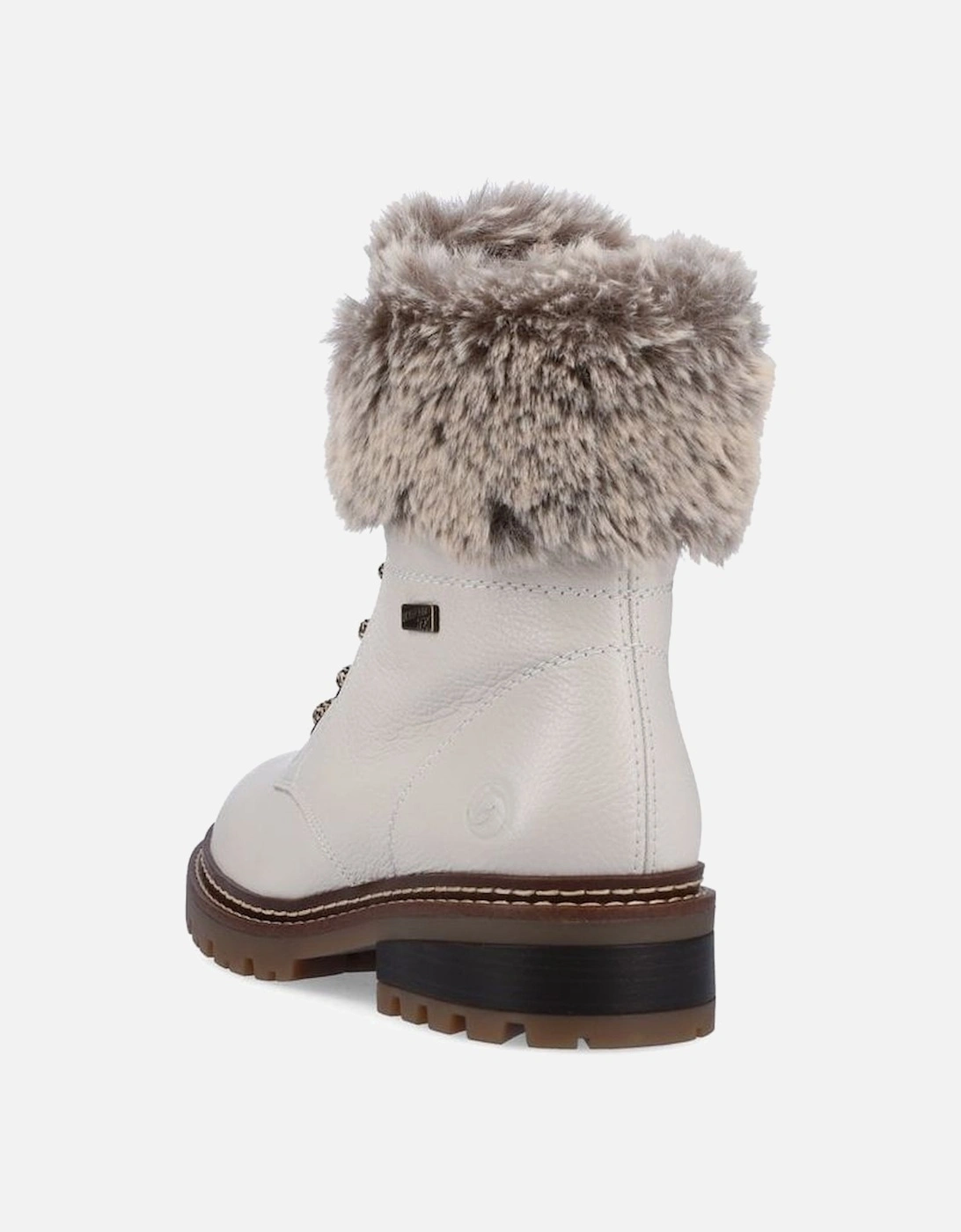 D0B74-80 ladies white waterproof boot