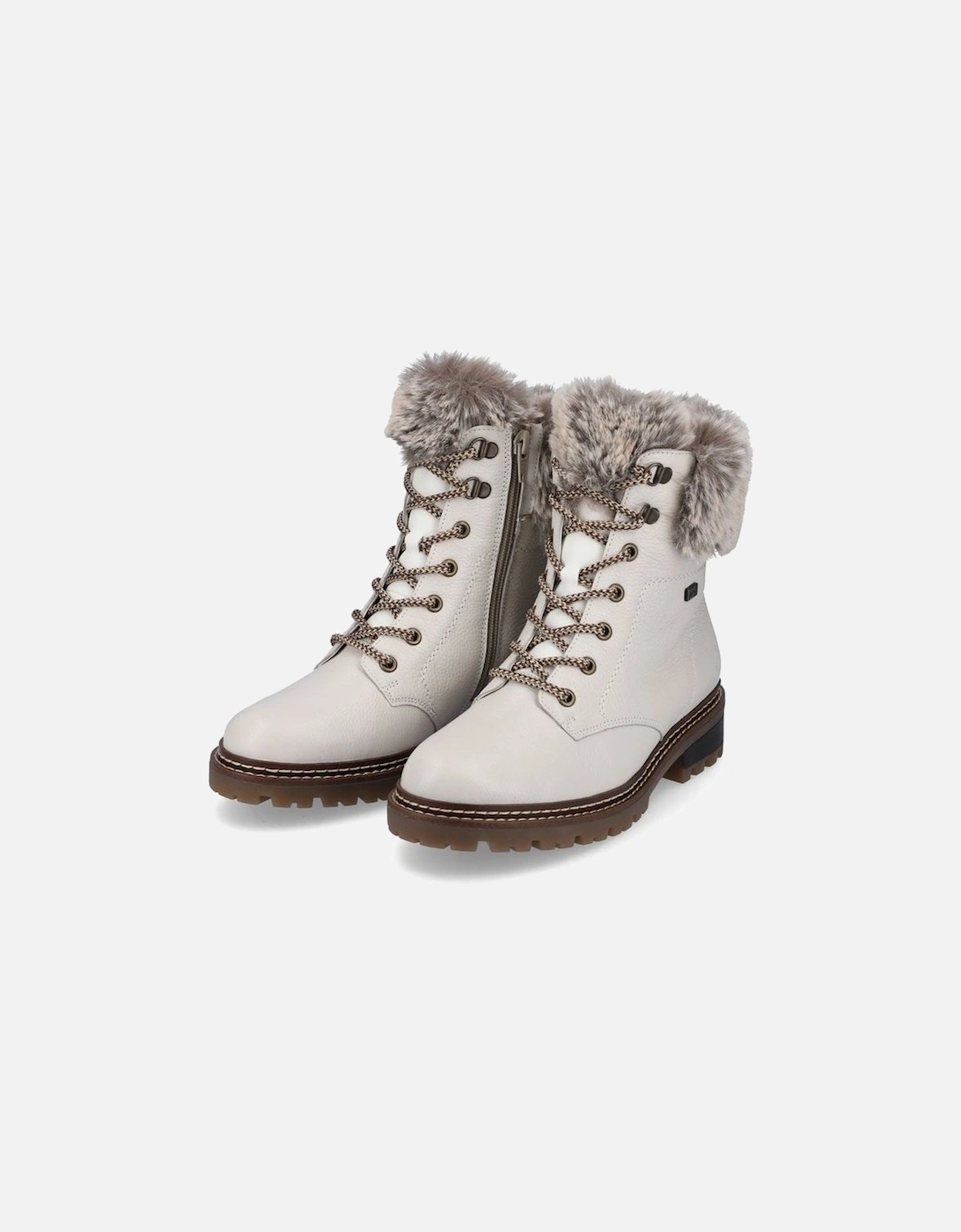 D0B74-80 ladies white waterproof boot