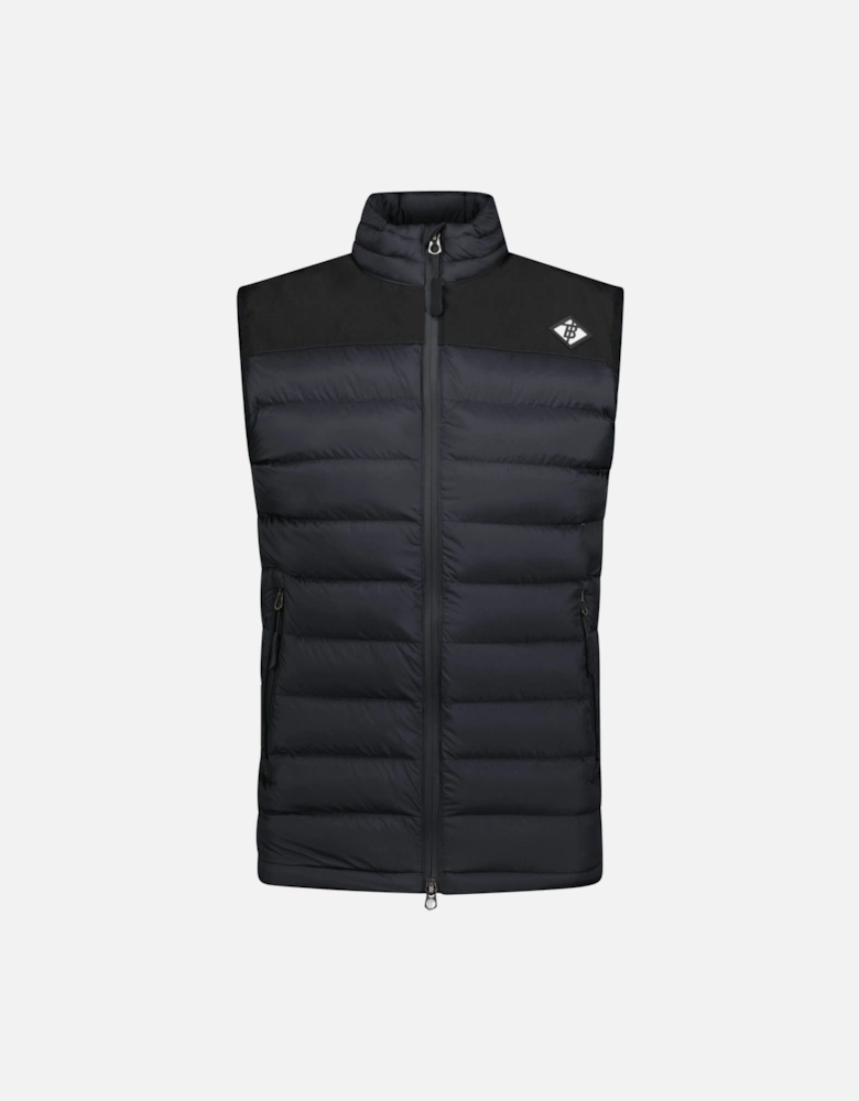 'Bracken' Down Gilet Black