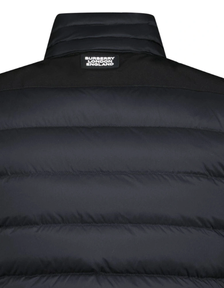 'Bracken' Down Gilet Black