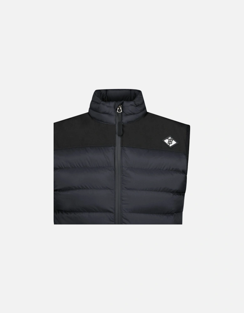 'Bracken' Down Gilet Black