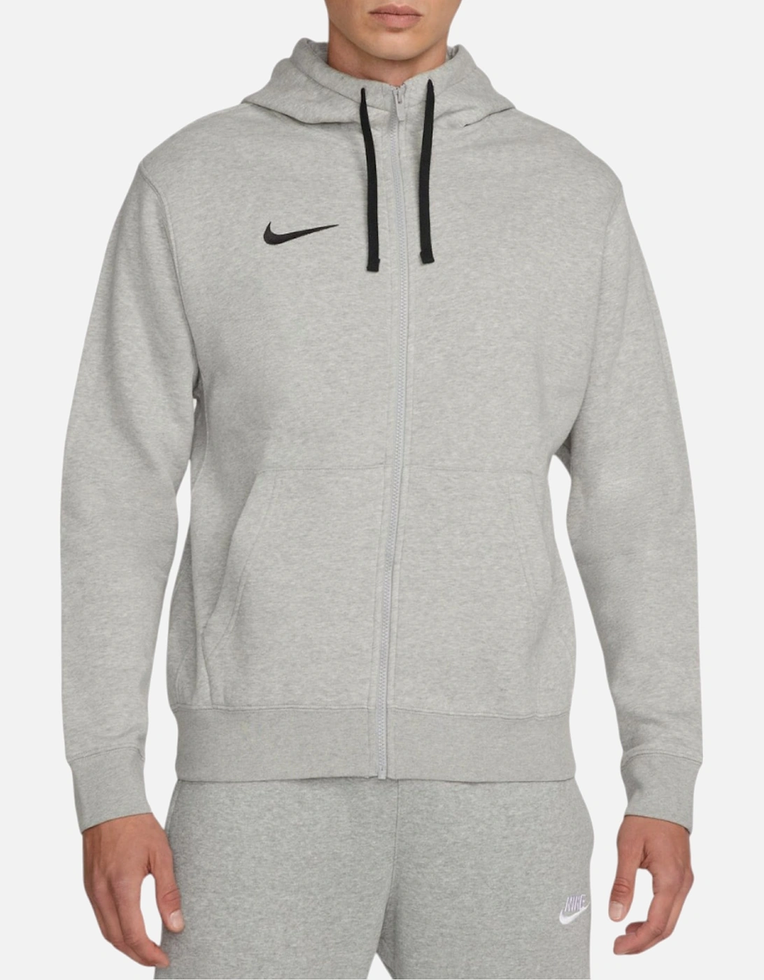 CW6887 Mens Fleece Hoodie Long Sleeve Swoosh Park 20 Full Zip Soccer Hoody, 11 of 10