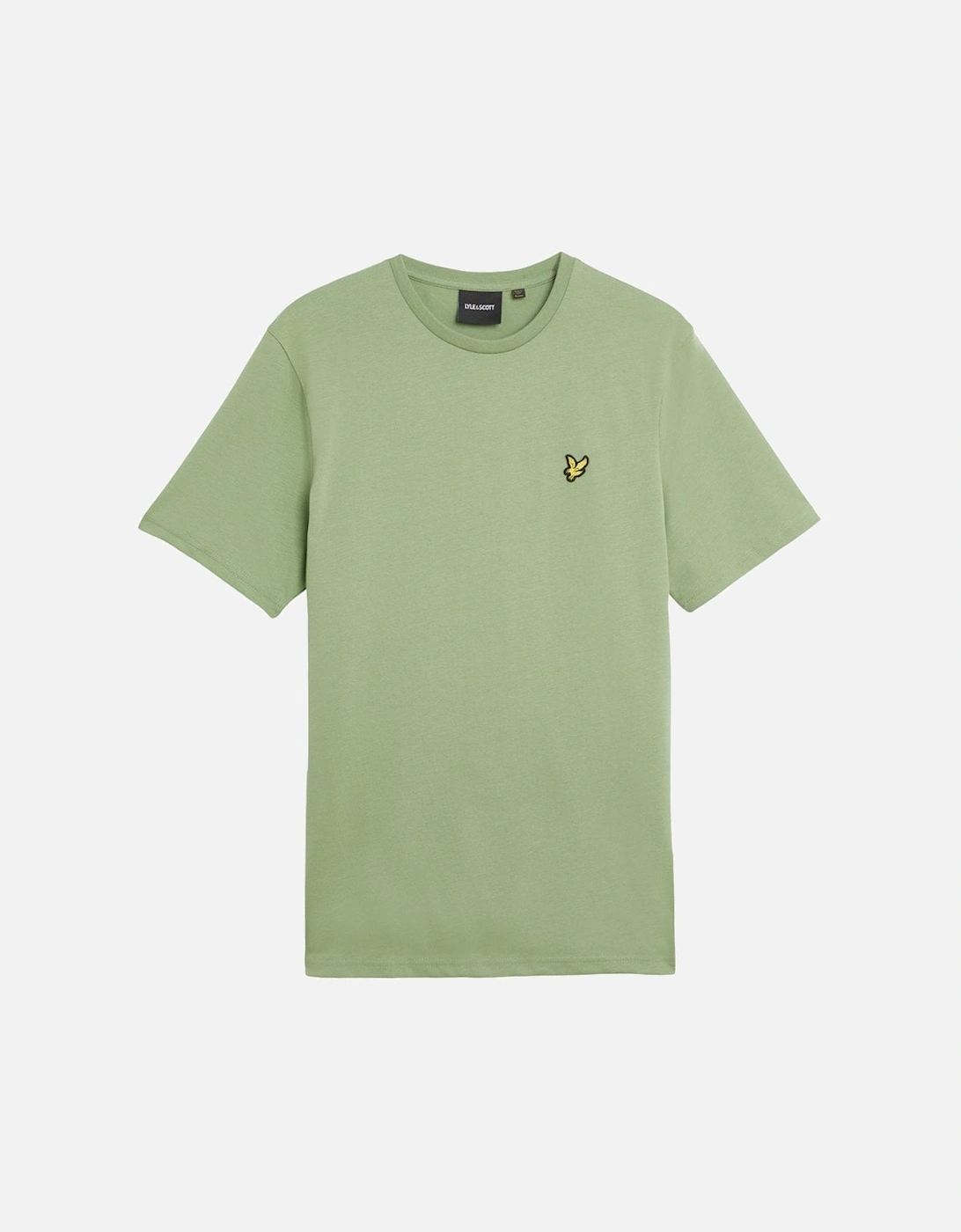 Mens Lyle & Scott Plain Mens T-Shirt - Green - Size: 40/Regular