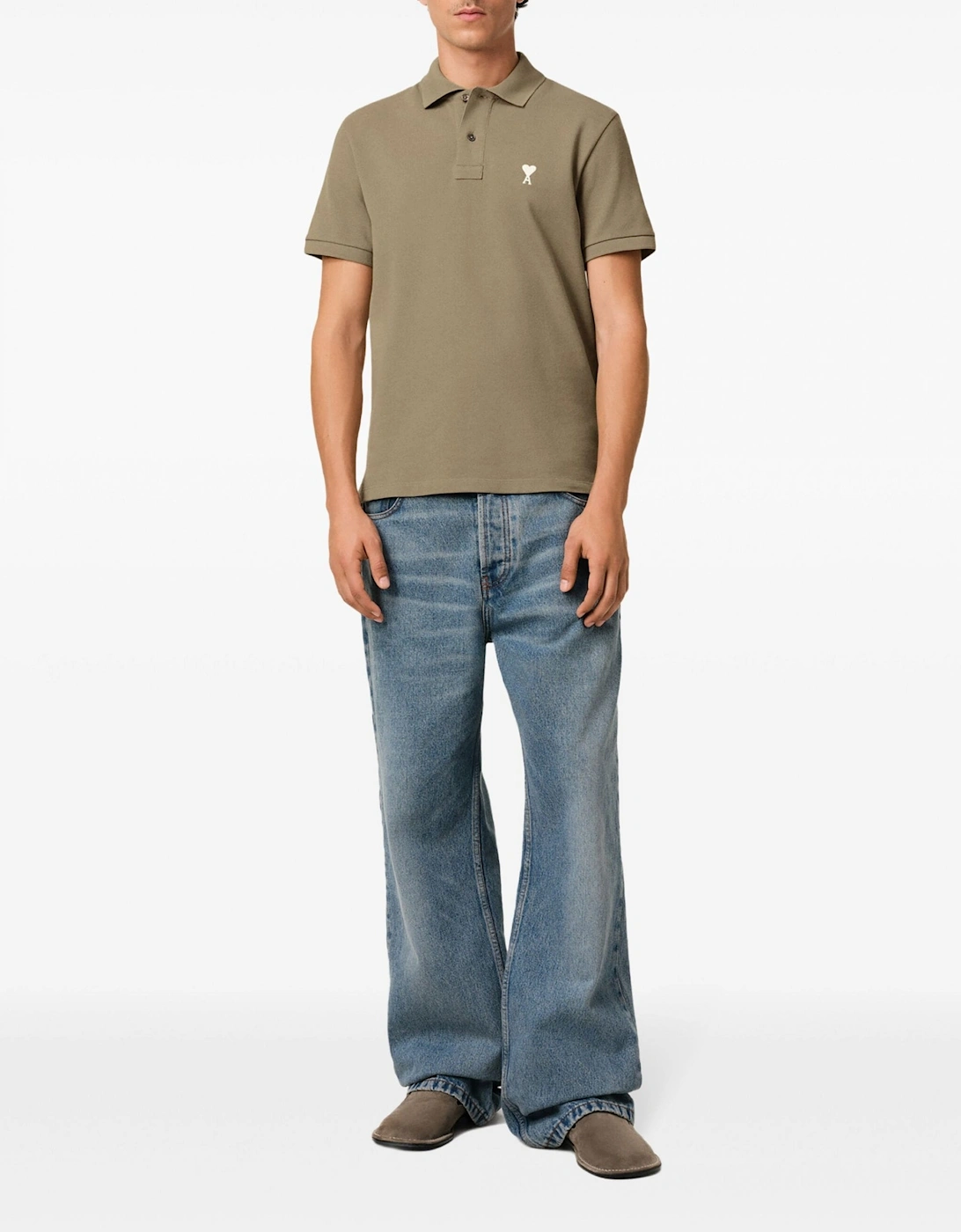 Ami De Coeur Polo Shirt Khaki