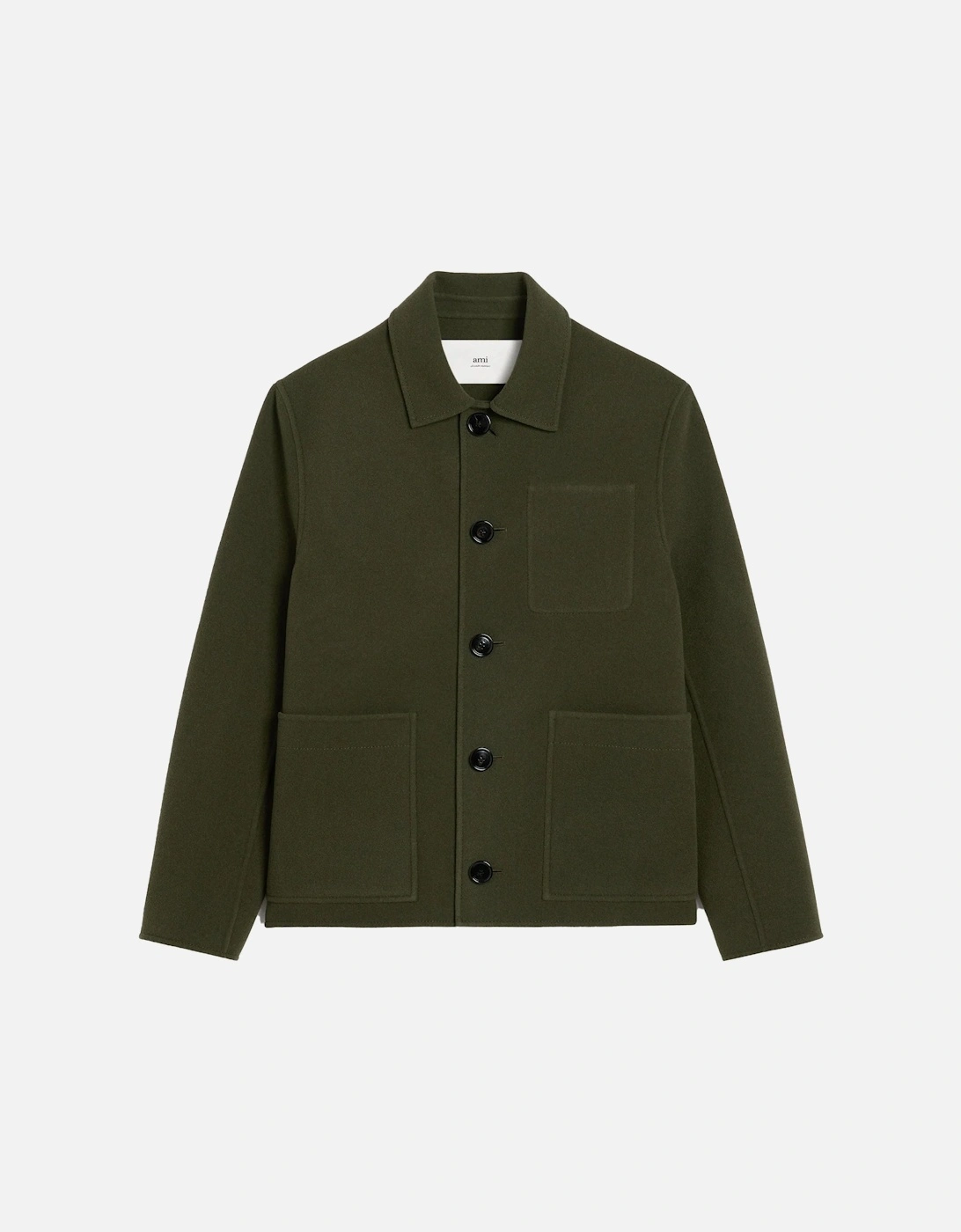 Boxy Buttoned Jacket Green, 7 of 6