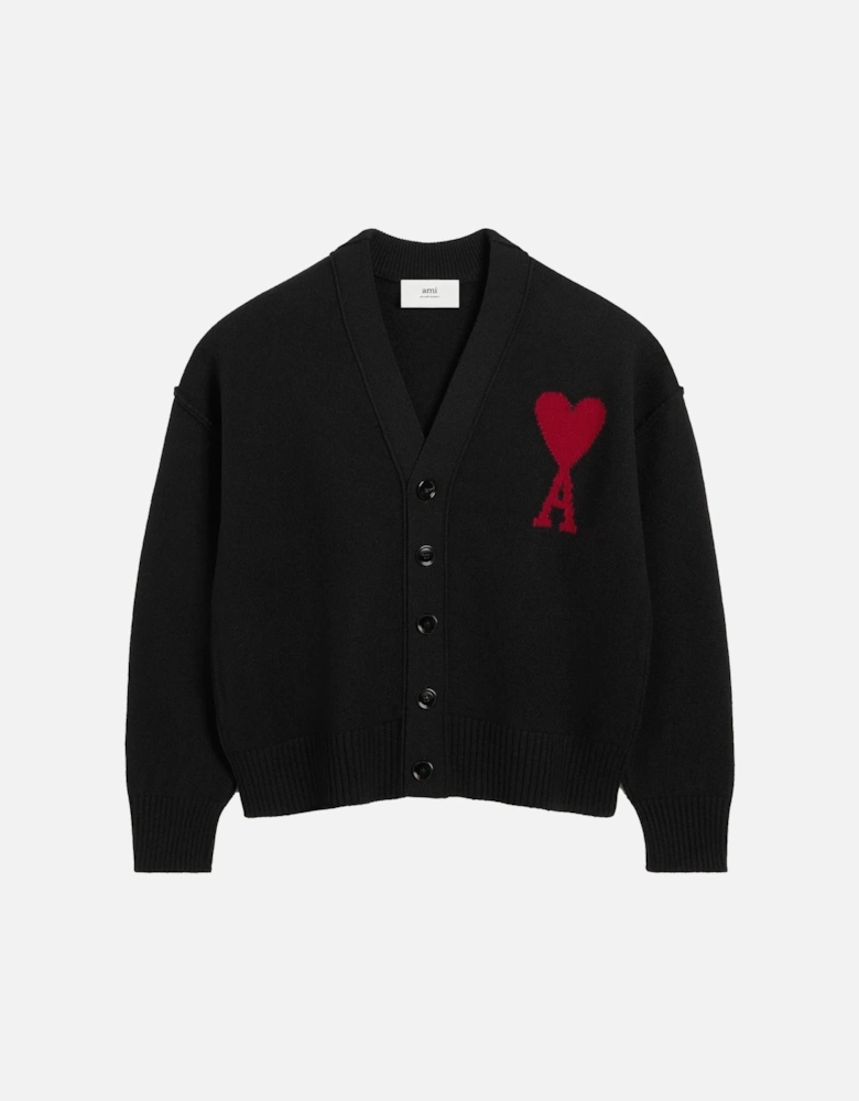 Red ADC Cardigan Black