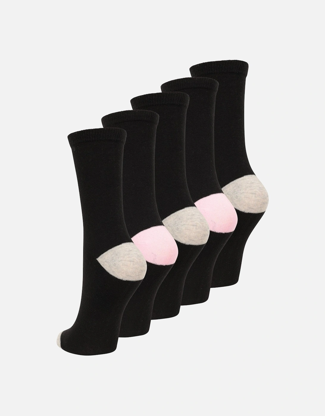 Womens/Ladies Odour Control Socks (Pack of 5)