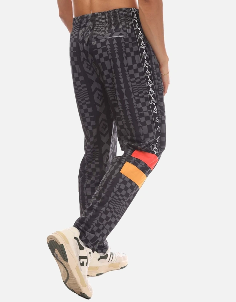 Allover Print Folk Kappa Track Pants