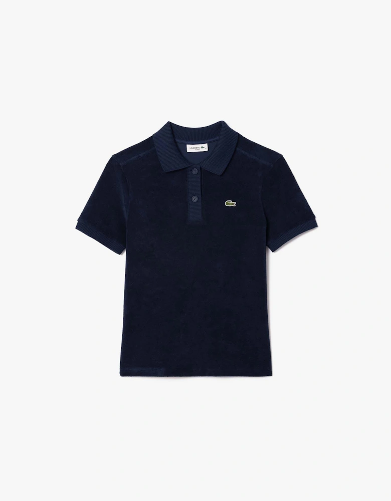 Slim-Fit Terry Polo Shirt