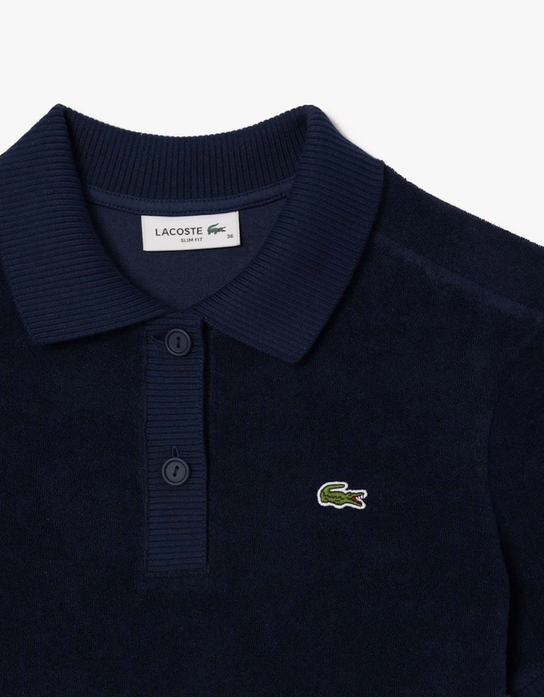 Slim-Fit Terry Polo Shirt