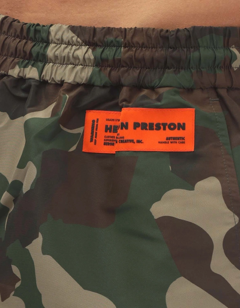 Camo Nylon Track Pants