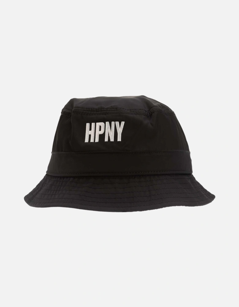 HPNY Embroidered Nylon Bucket Hat