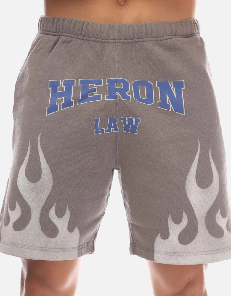 Law Flames Sweat Shorts