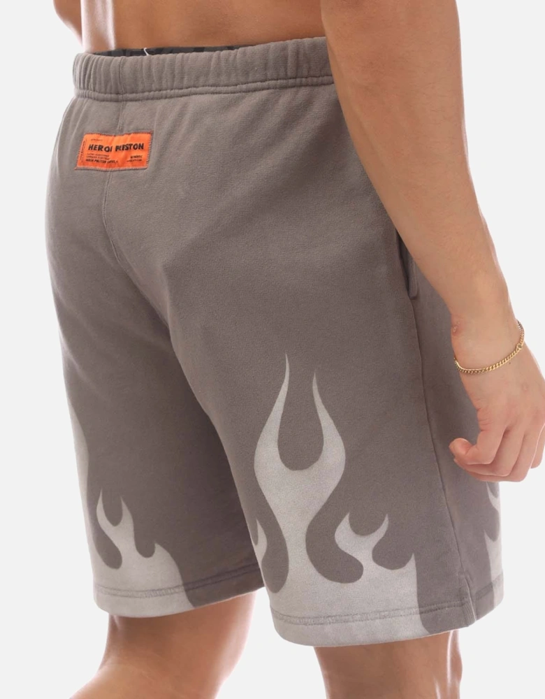 Law Flames Sweat Shorts