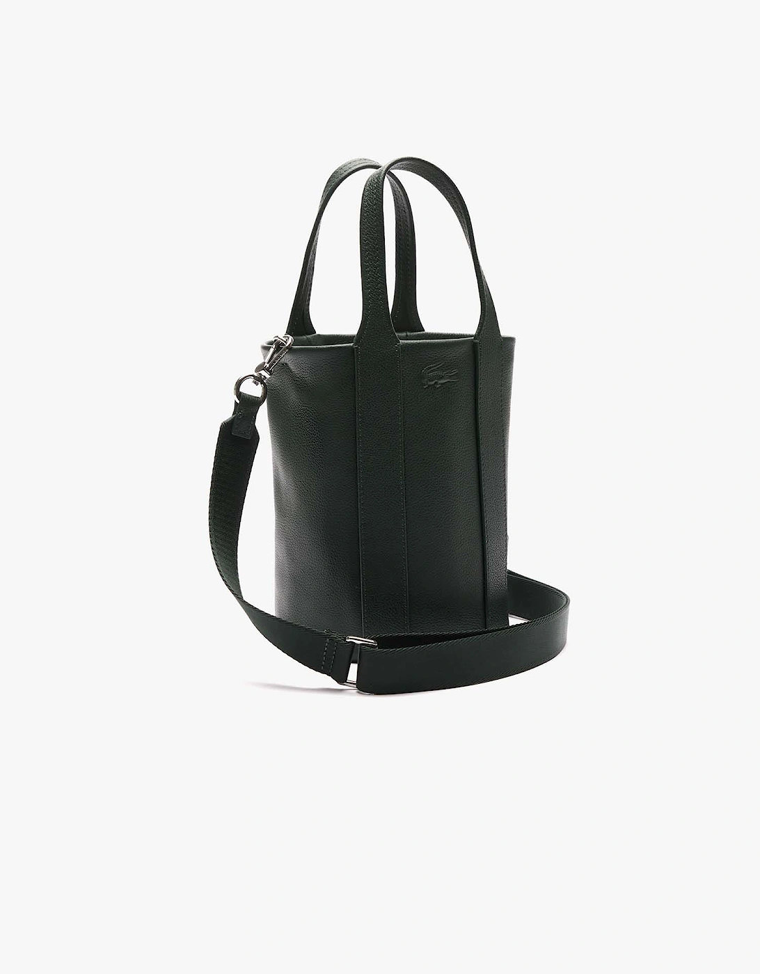 City Court Grain Leather Bucket Bag