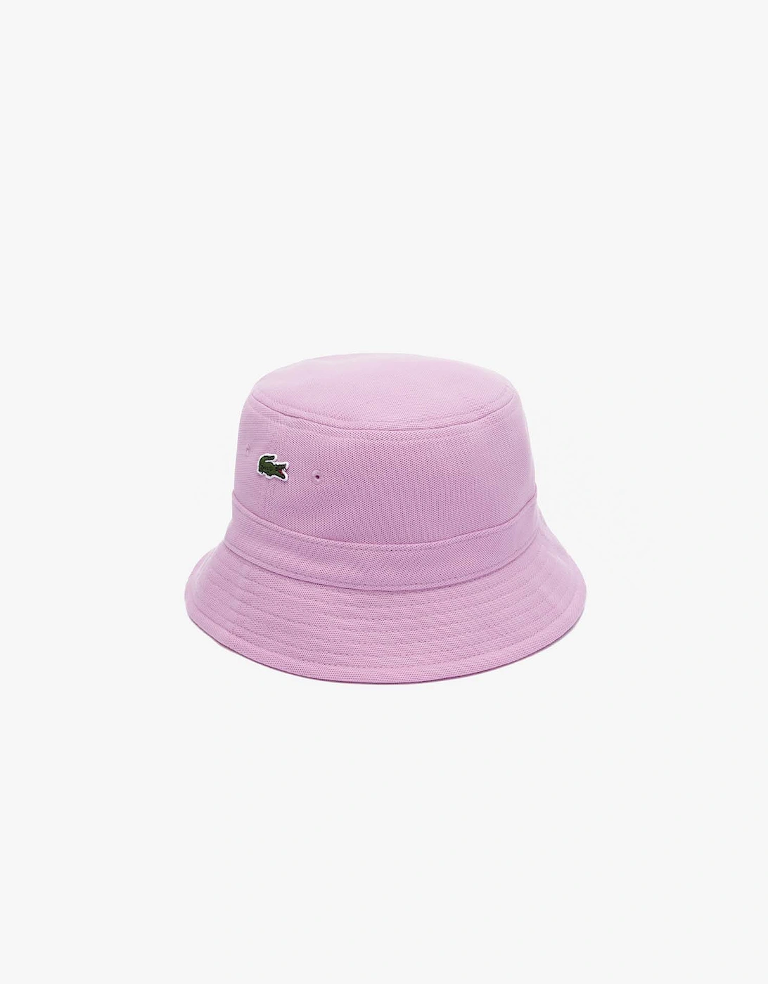 Lacoste Men's Piqué Bucket Hat - Pink - Size: M
