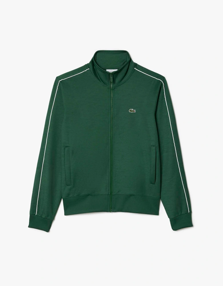 Paris Piqué Zip Front Track Jacket