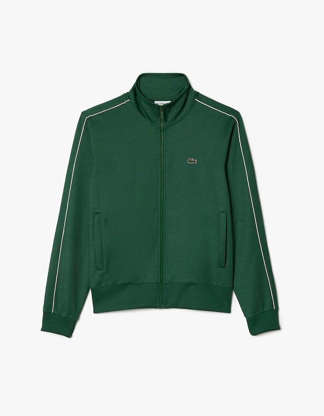 Paris Piqué Zip Front Track Jacket, 5 of 4