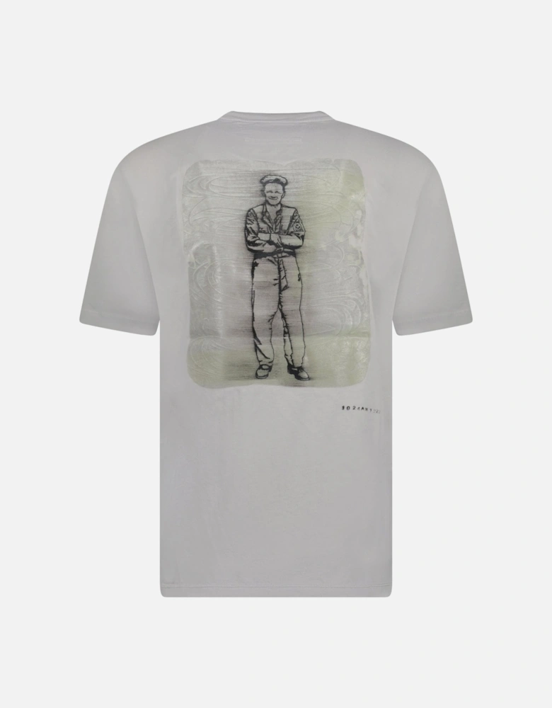 24/1 Jersey Artisanal British Sailor T-Shirt in Grey