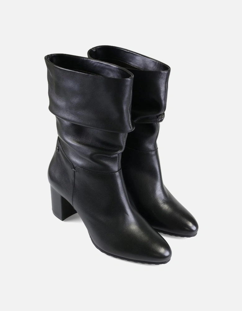 Maddie Womens Wide Leather Boots