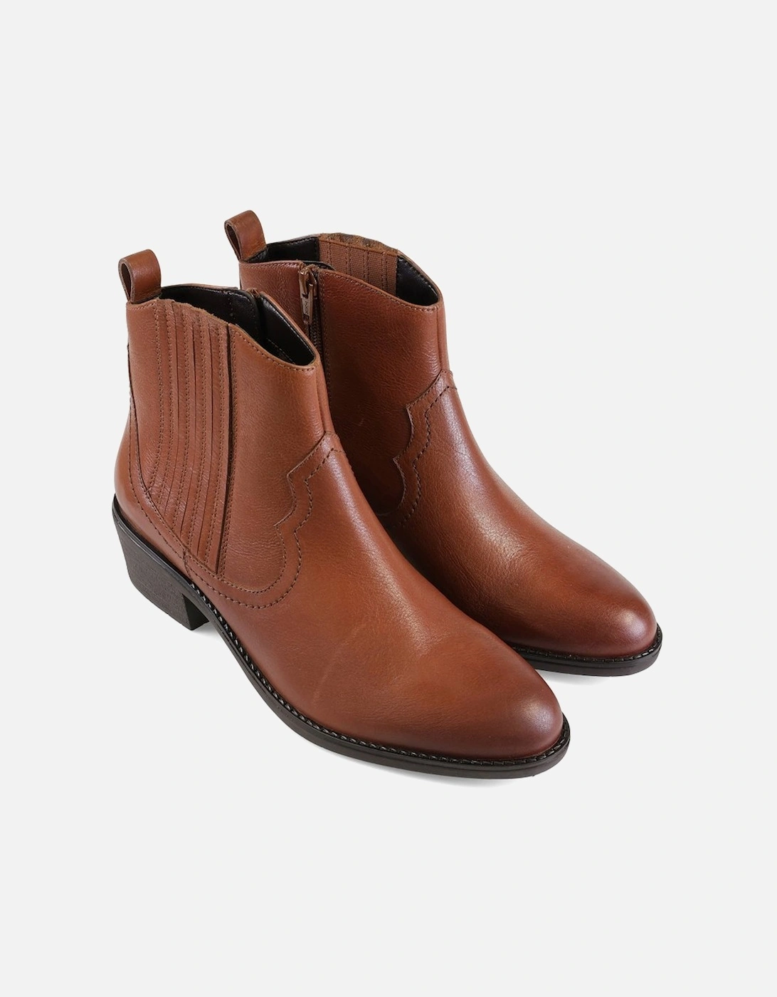 Jessie Womens Leather Boots