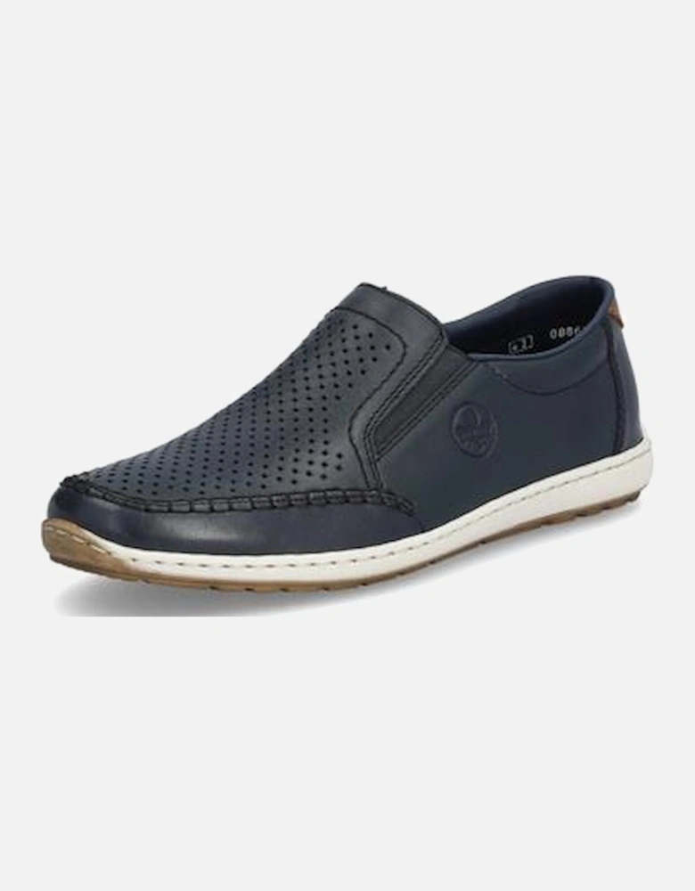 mens slip  on shoe 08868-15 Blue