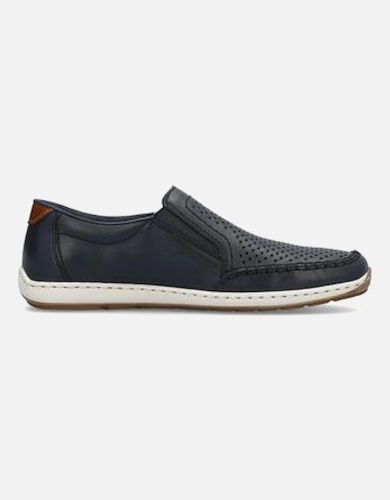 mens slip  on shoe 08868-15 Blue