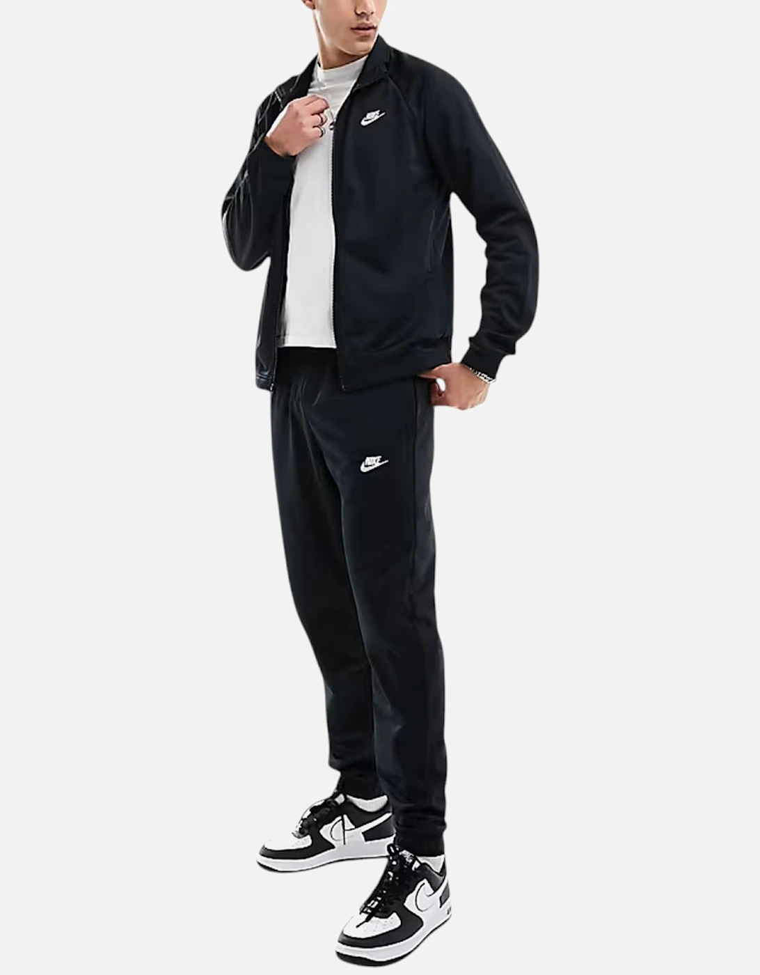 FB7351 Mens Tracksuits Relaxed Fit Workout Dri Fit Polyester Club Tracksuit