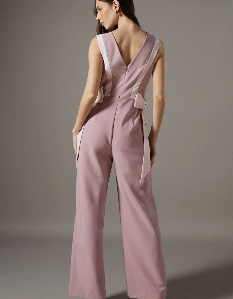 Culotte Bow Jumpsuit