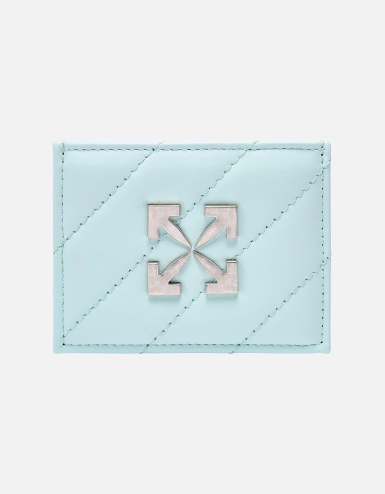 OFF-WHITE JACKHAMMER CARD HOLDER LIGHT BLUE