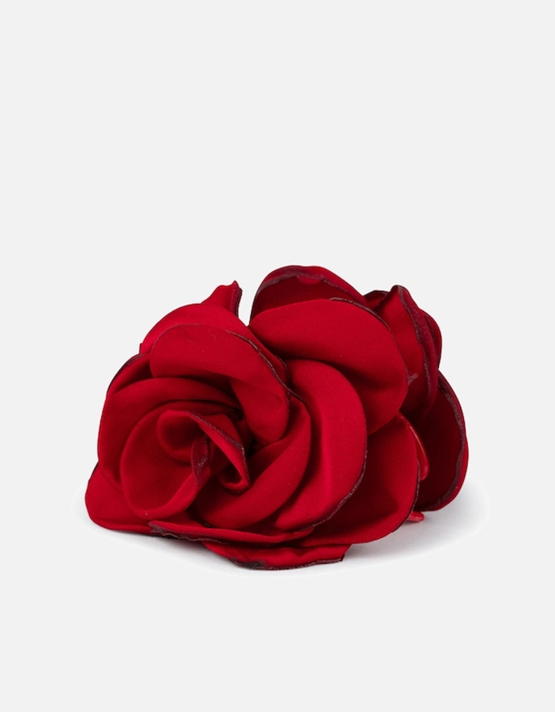 Smooth Rosa Woven Claw Clip